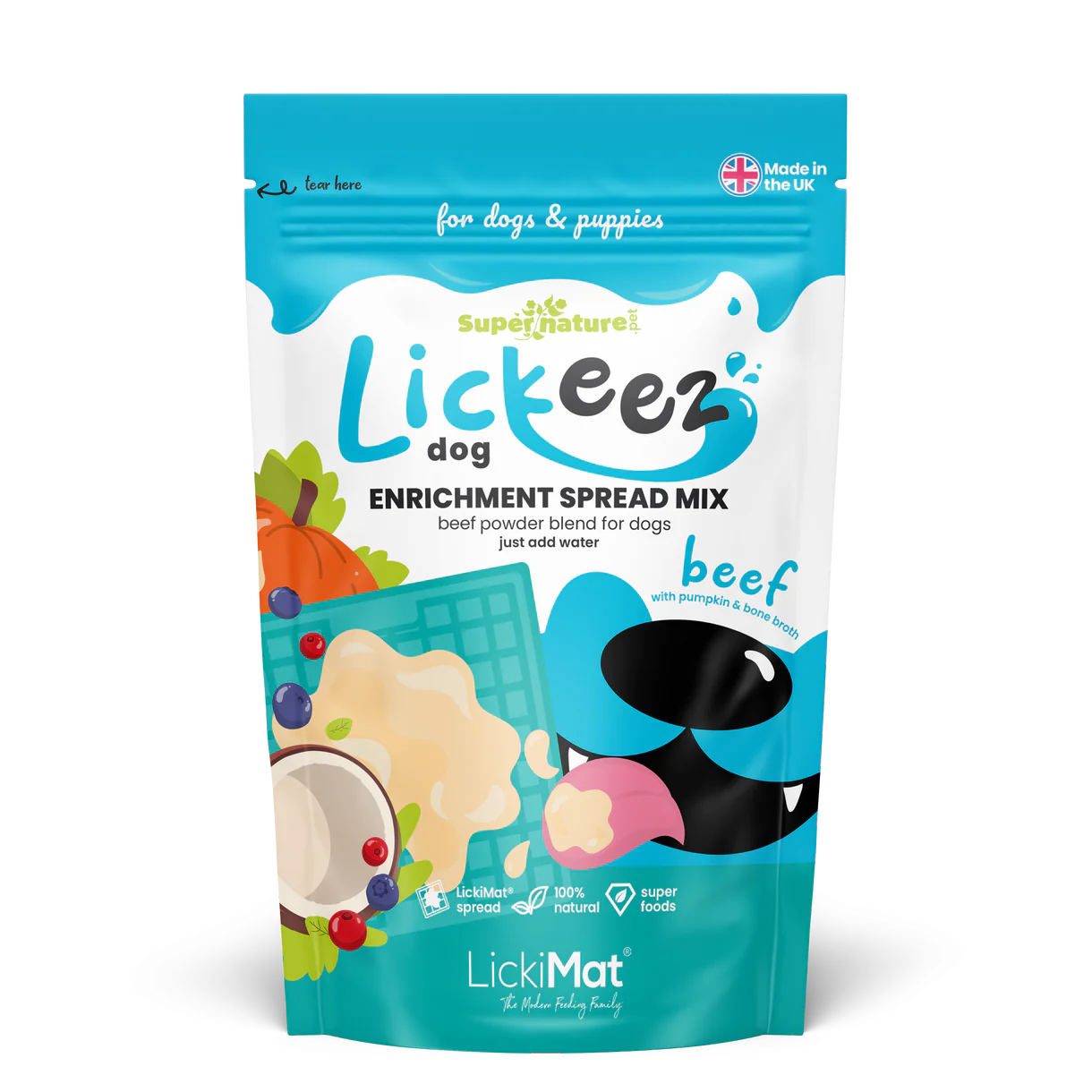 Supernature X LickiMat®  Lickeez For Dogs 100g