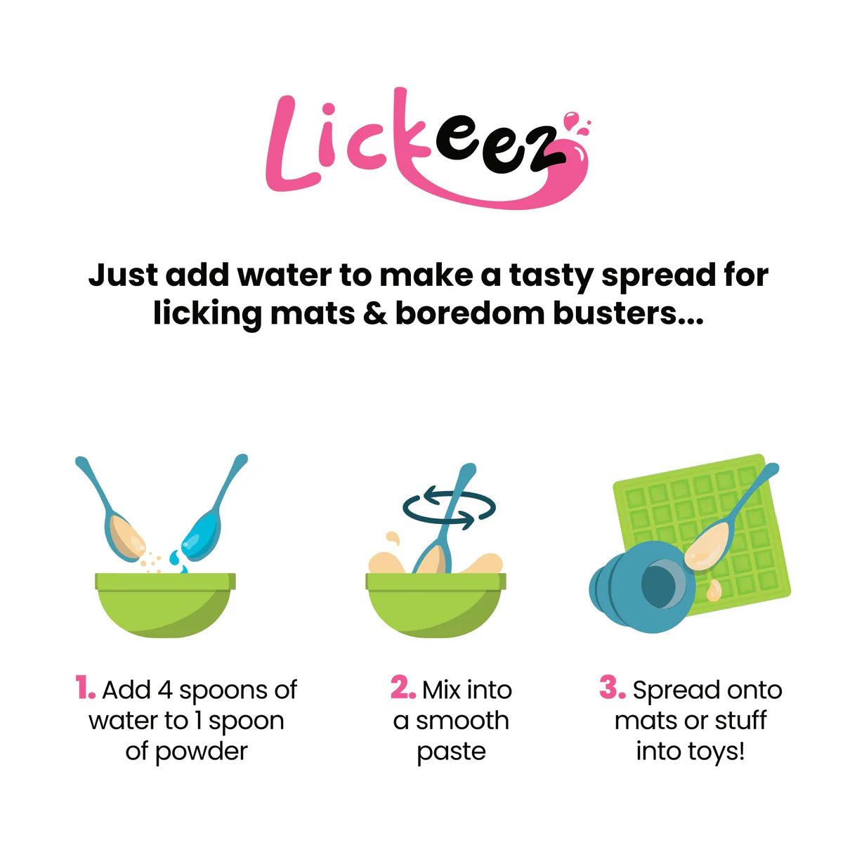 Supernature X LickiMat®  Lickeez For Dogs 100g