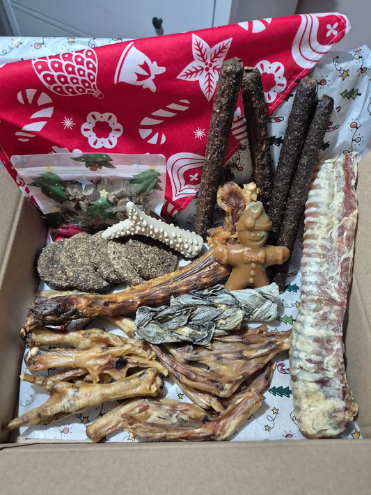 🎄 Natural Treat Christmas Box – The Ultimate “Merry Woofmas” Gift 🎁