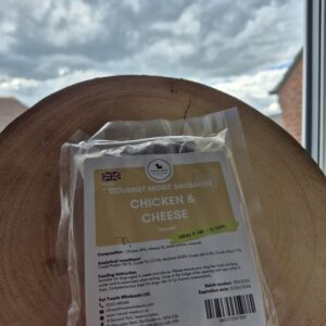 Chicken and Cheese Moist Sausages