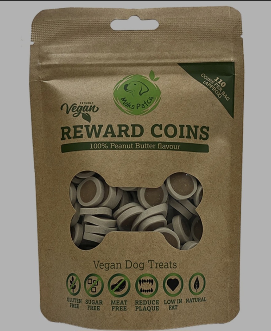 Peanut butter reward coins 85g