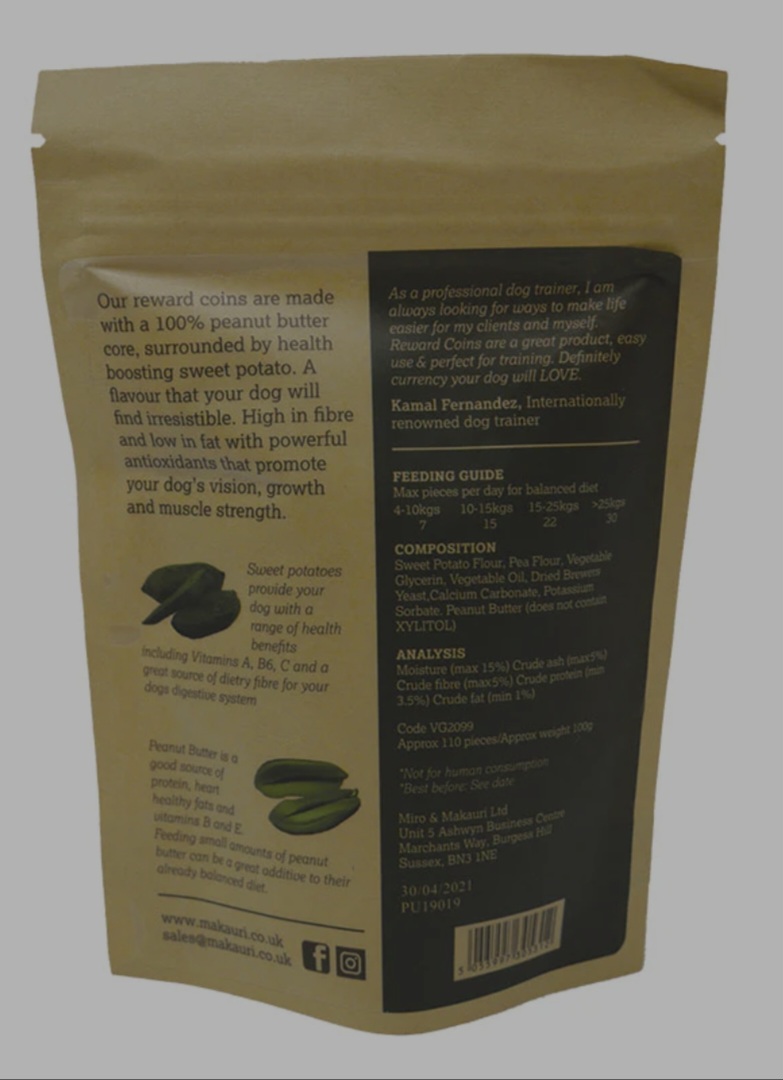 Peanut butter reward coins 85g - Image 3